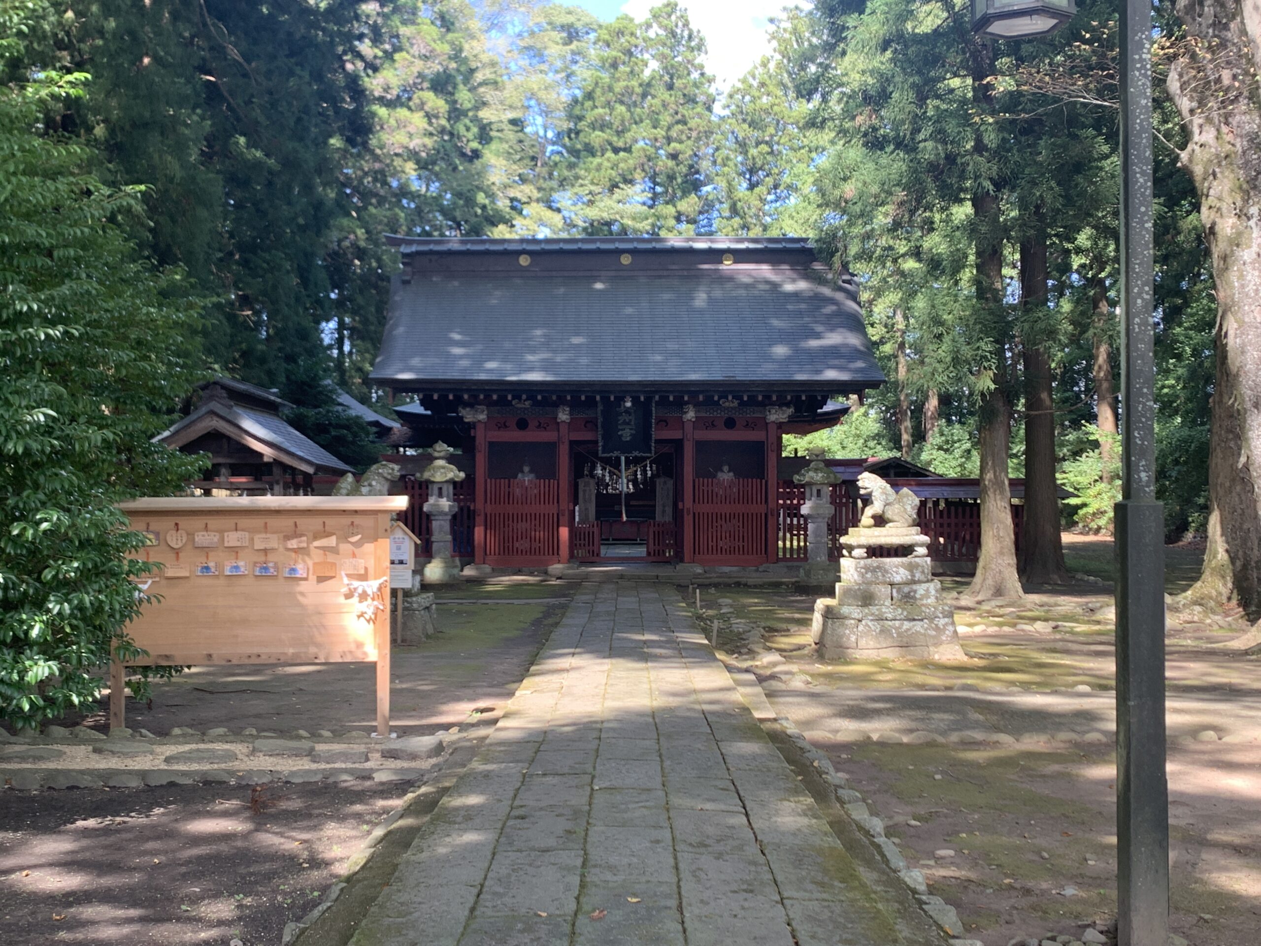 福島県にある一之宮　都々古別神社
