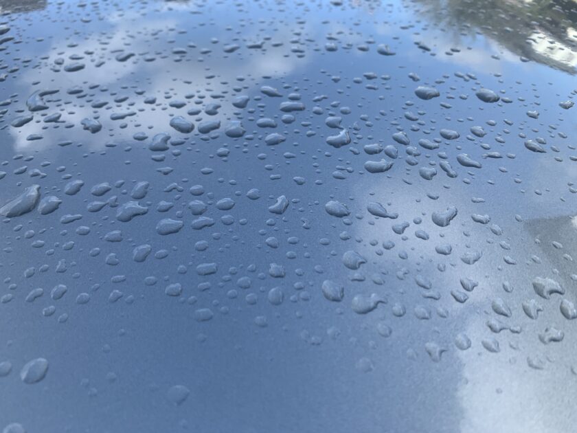 雑記ブログ　雨の日の御朱印